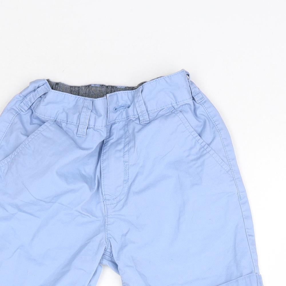 George Boys Blue   Chino Shorts Size 7-8 Years