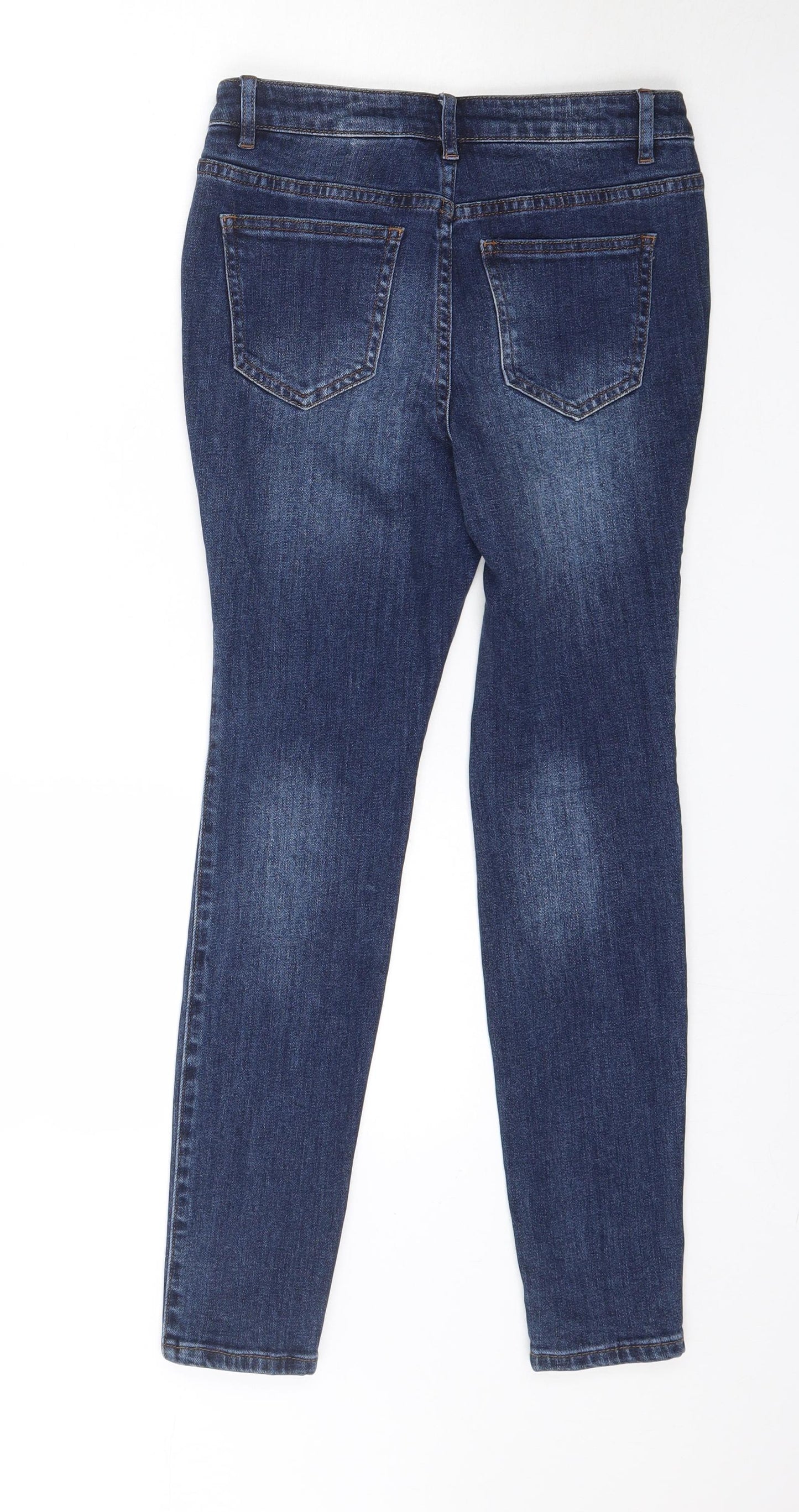 NEXT Womens Blue  Denim Skinny Jeans Size 10 L27 in