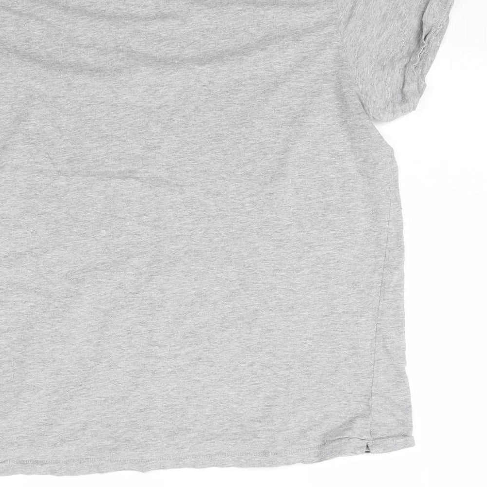 FCUK Mens Grey    T-Shirt Size 2XL