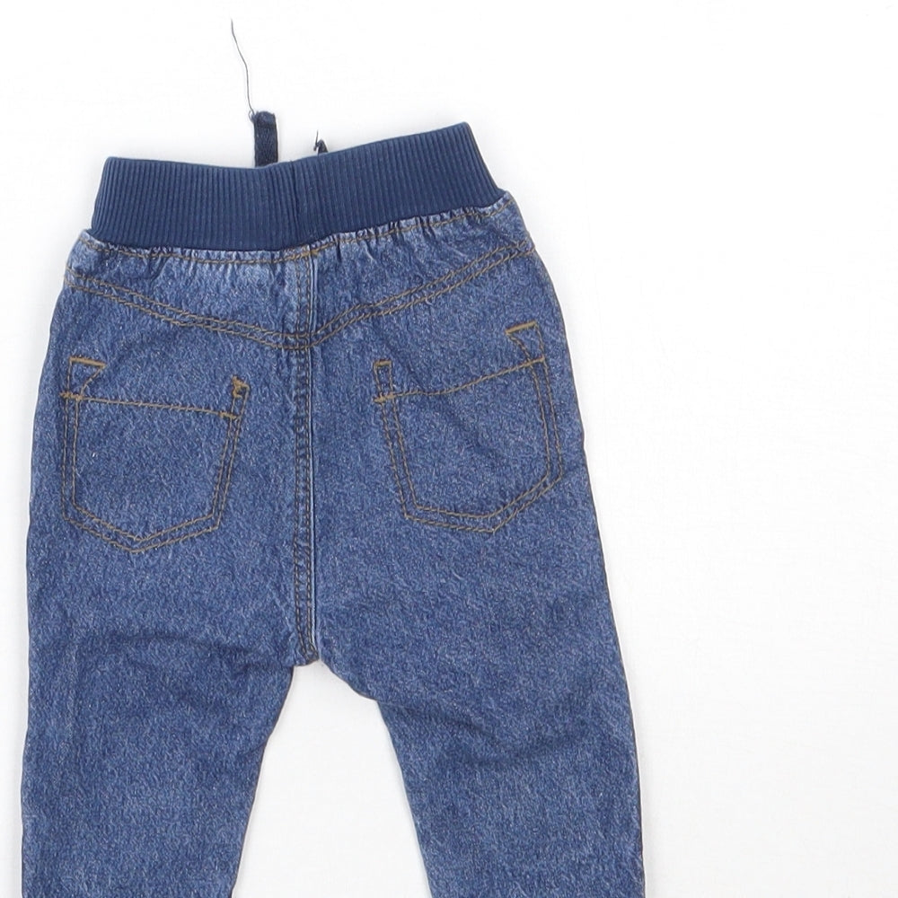 George Baby Blue  Denim Jogger Jeans Size Newborn