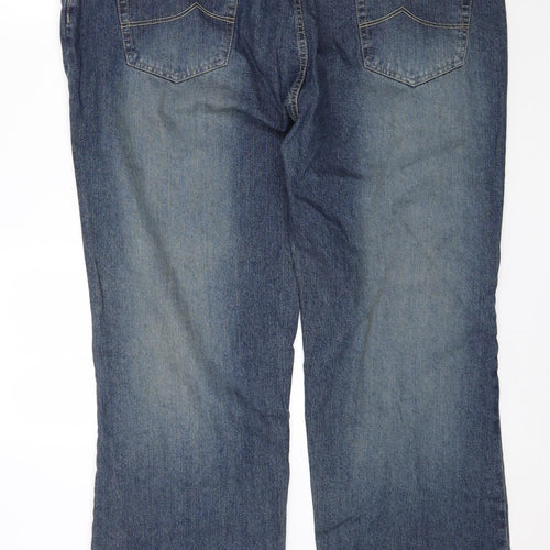 George Mens Blue  Denim Straight Jeans Size 44 in L31 in