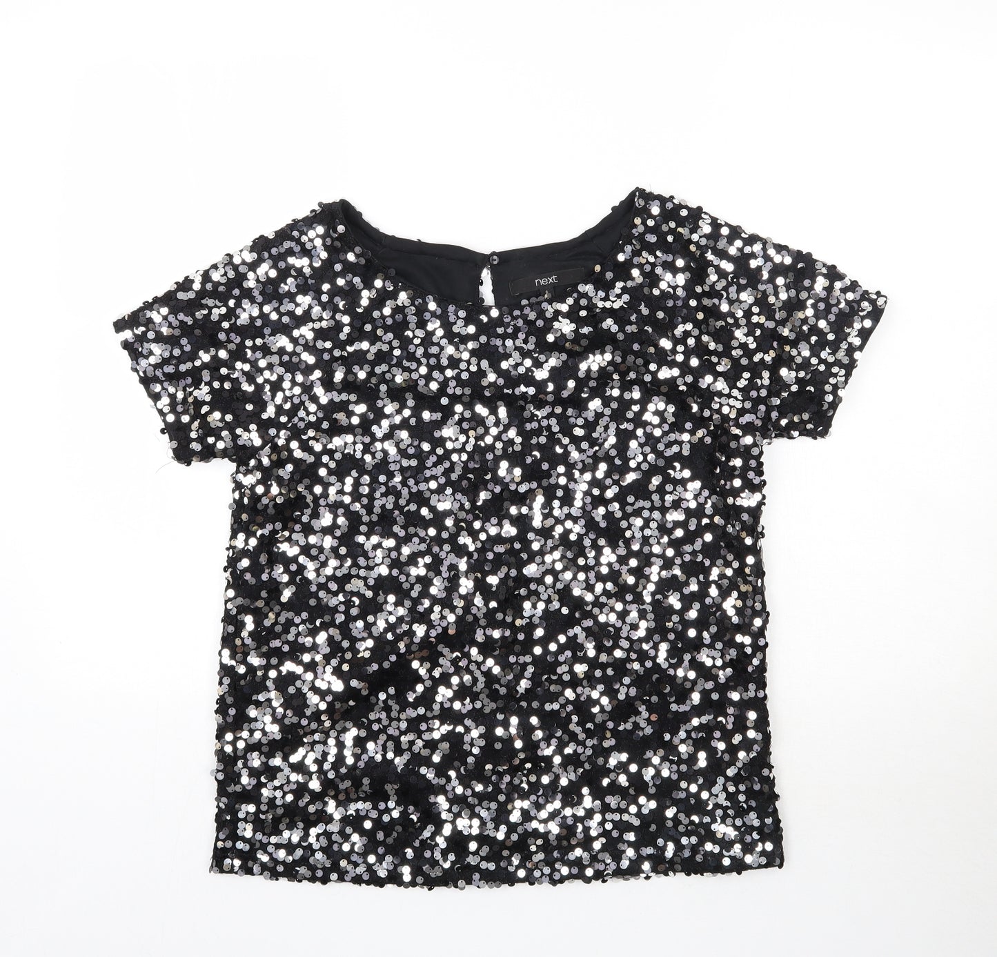 NEXT Womens Black   Basic Blouse Size 6