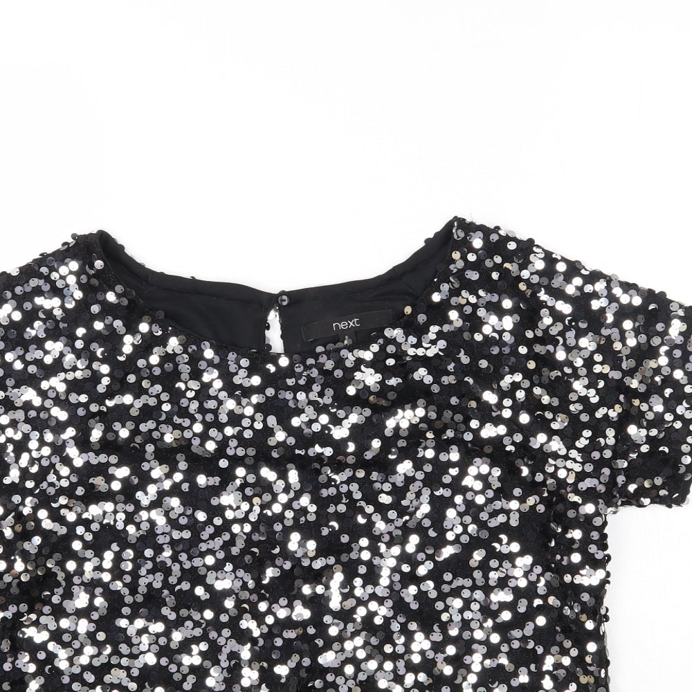 NEXT Womens Black   Basic Blouse Size 6