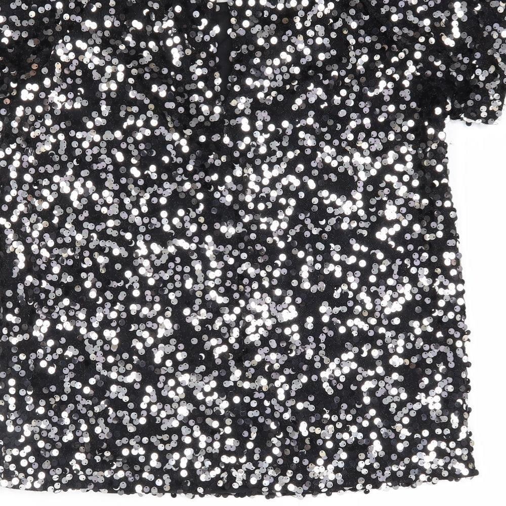 NEXT Womens Black   Basic Blouse Size 6