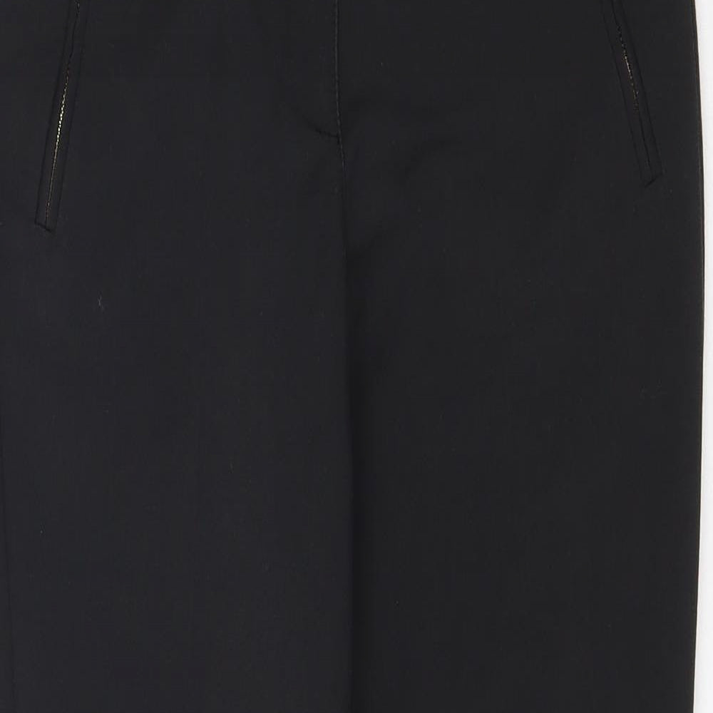 NEXT Womens Black   Trousers  Size 10 L27 in