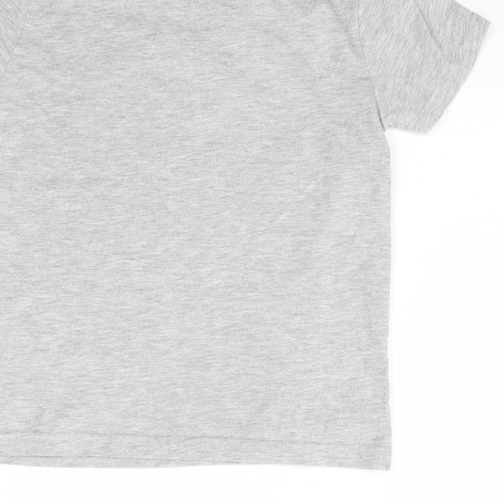 Primark Girls Grey   Basic T-Shirt Size 7-8 Years  - Batman