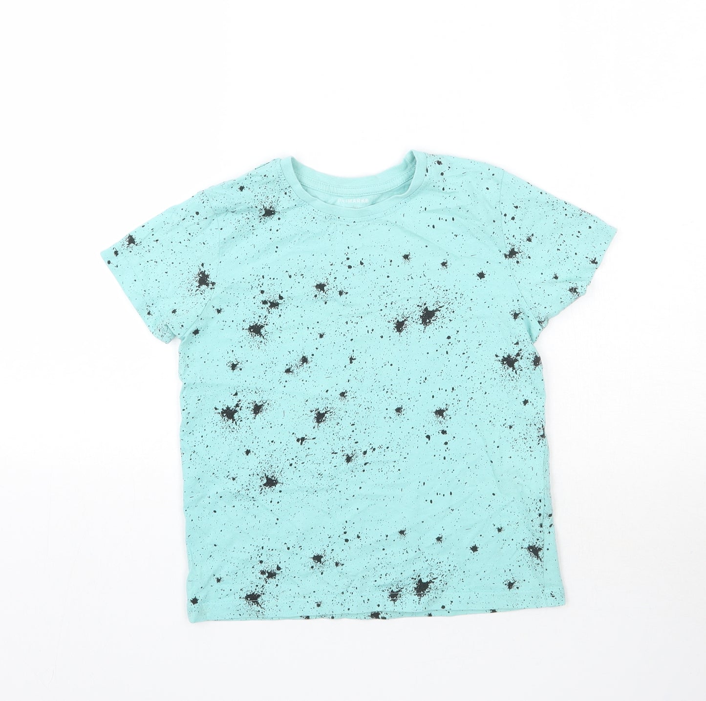 Primark Boys Blue   Basic T-Shirt Size 7-8 Years