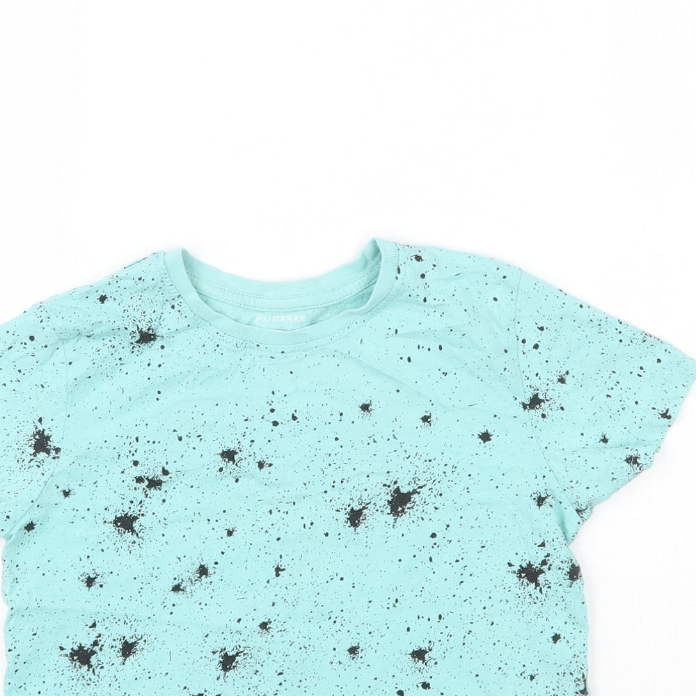 Primark Boys Blue   Basic T-Shirt Size 7-8 Years