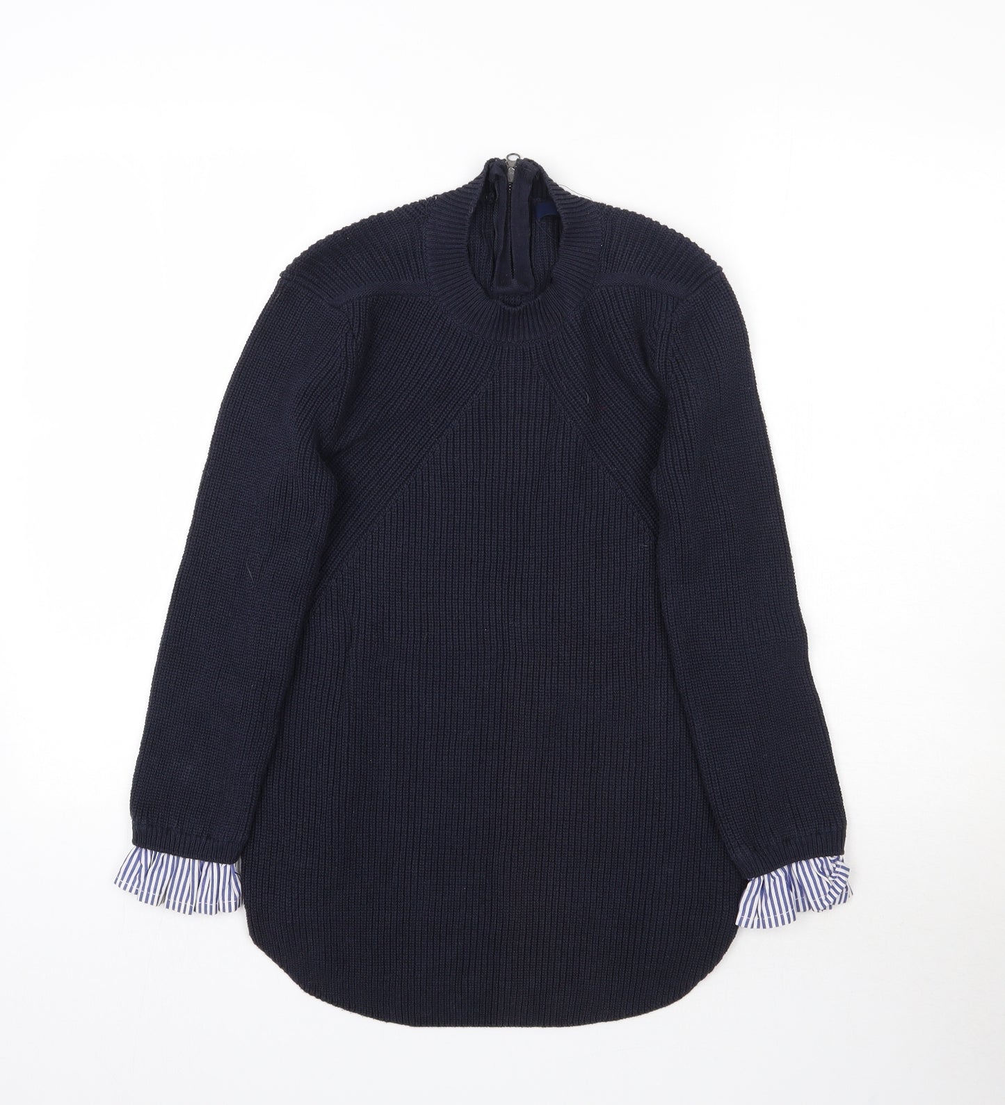 NEXT Womens Blue  Knit Pullover Jumper Size 10