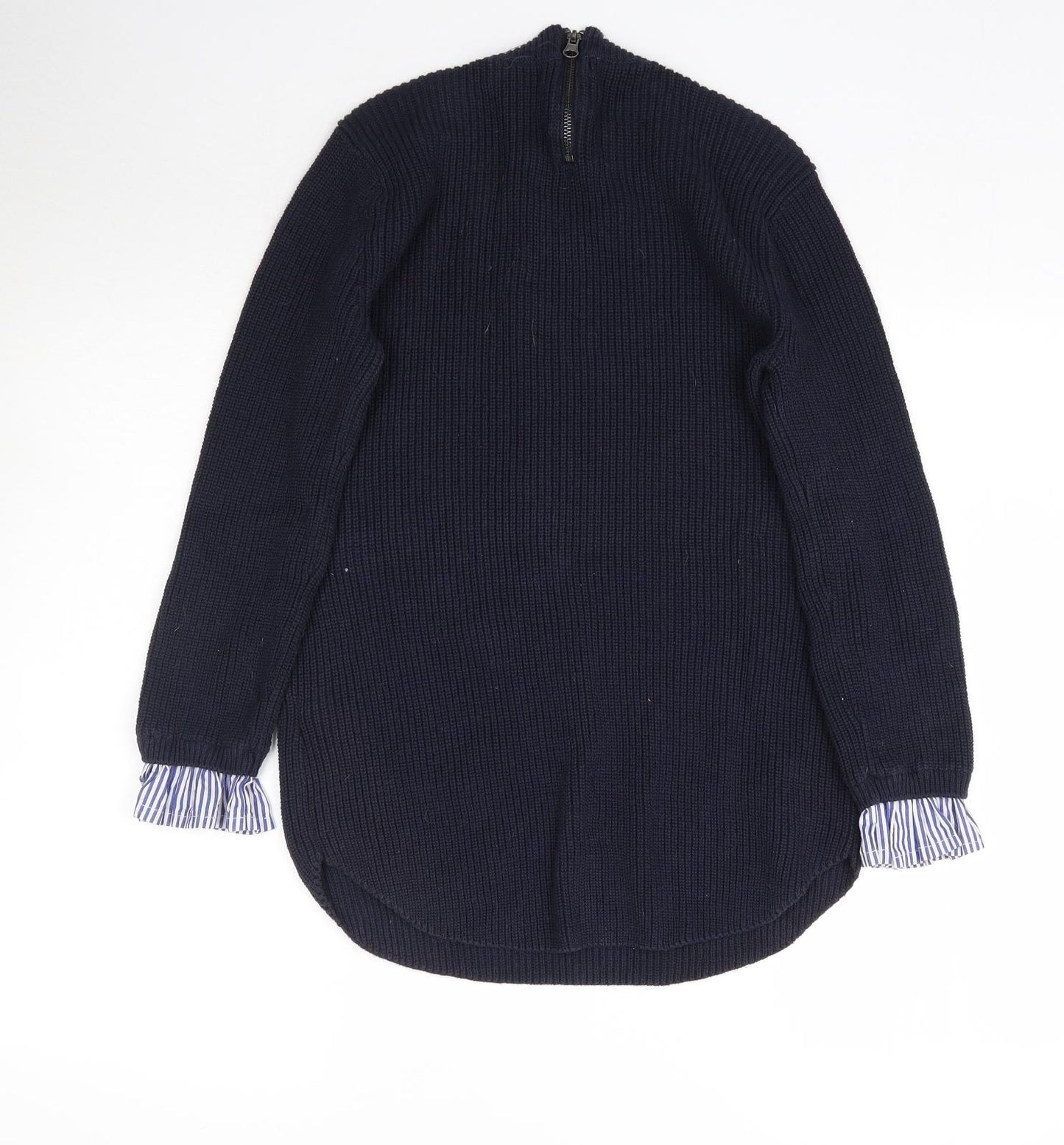 NEXT Womens Blue  Knit Pullover Jumper Size 10