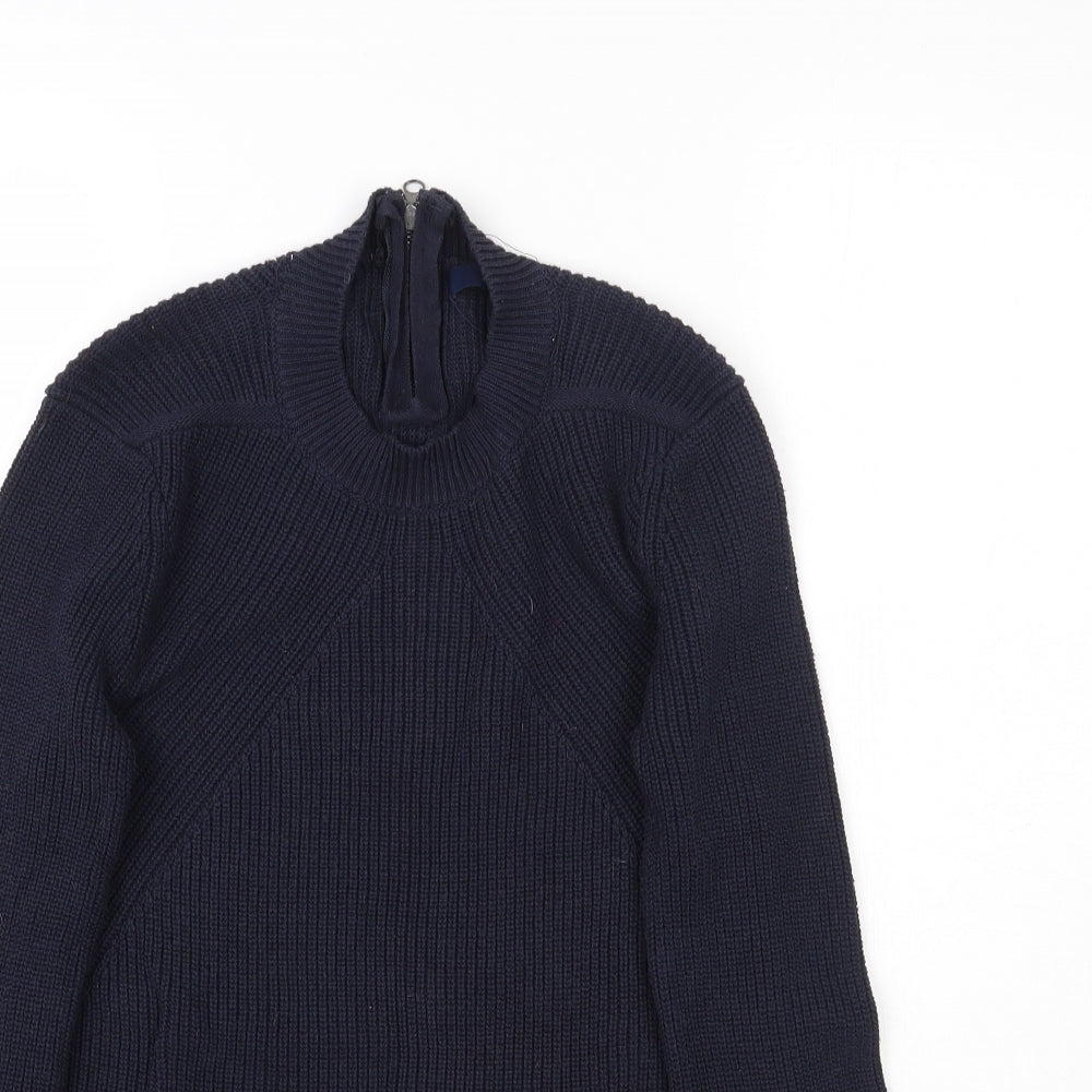 NEXT Womens Blue  Knit Pullover Jumper Size 10