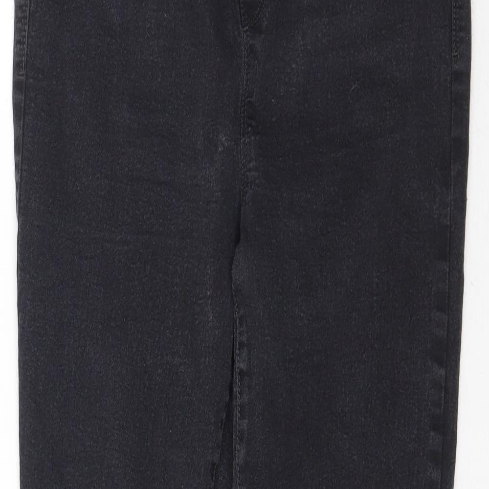 Pep&co Womens Black  Denim Jegging Jeans Size 14 L28 in