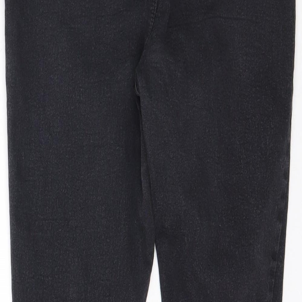 Pep&co Womens Black  Denim Jegging Jeans Size 14 L28 in