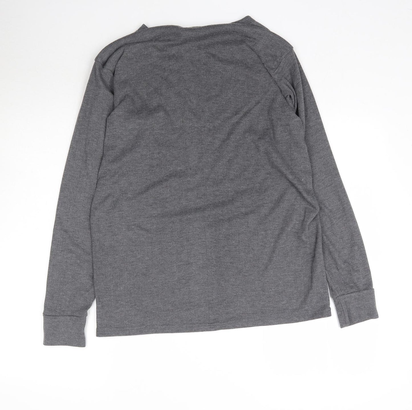 Warmland Womens Grey   Basic T-Shirt Size XL