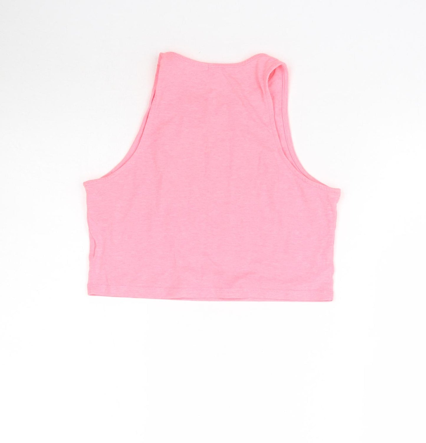 H&M Womens Pink   Cropped Tank Size S