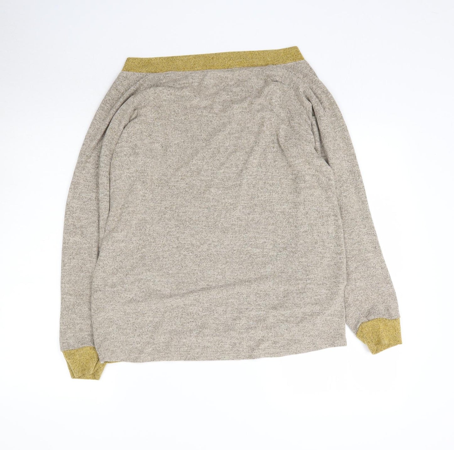 Preworn Womens Beige  Knit Pullover Jumper Size M
