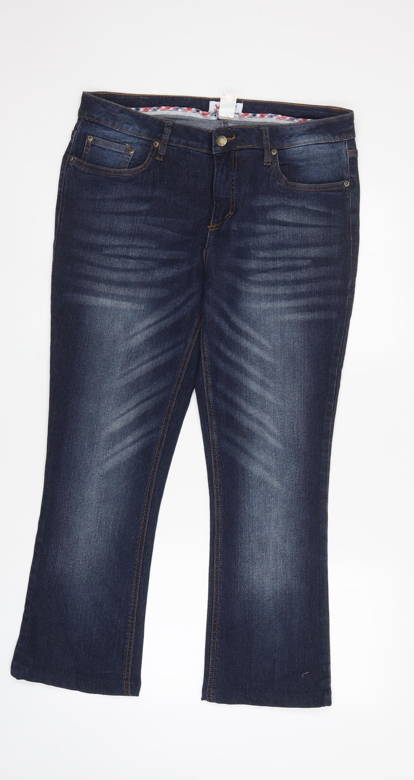 John Baner Womens Blue   Bootcut Jeans Size 18 L27 in