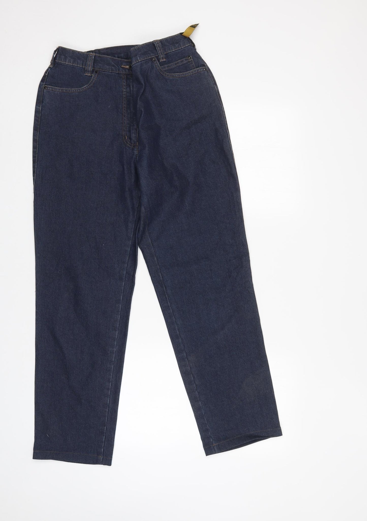 KURZ Womens Blue   Straight Jeans  L30 in