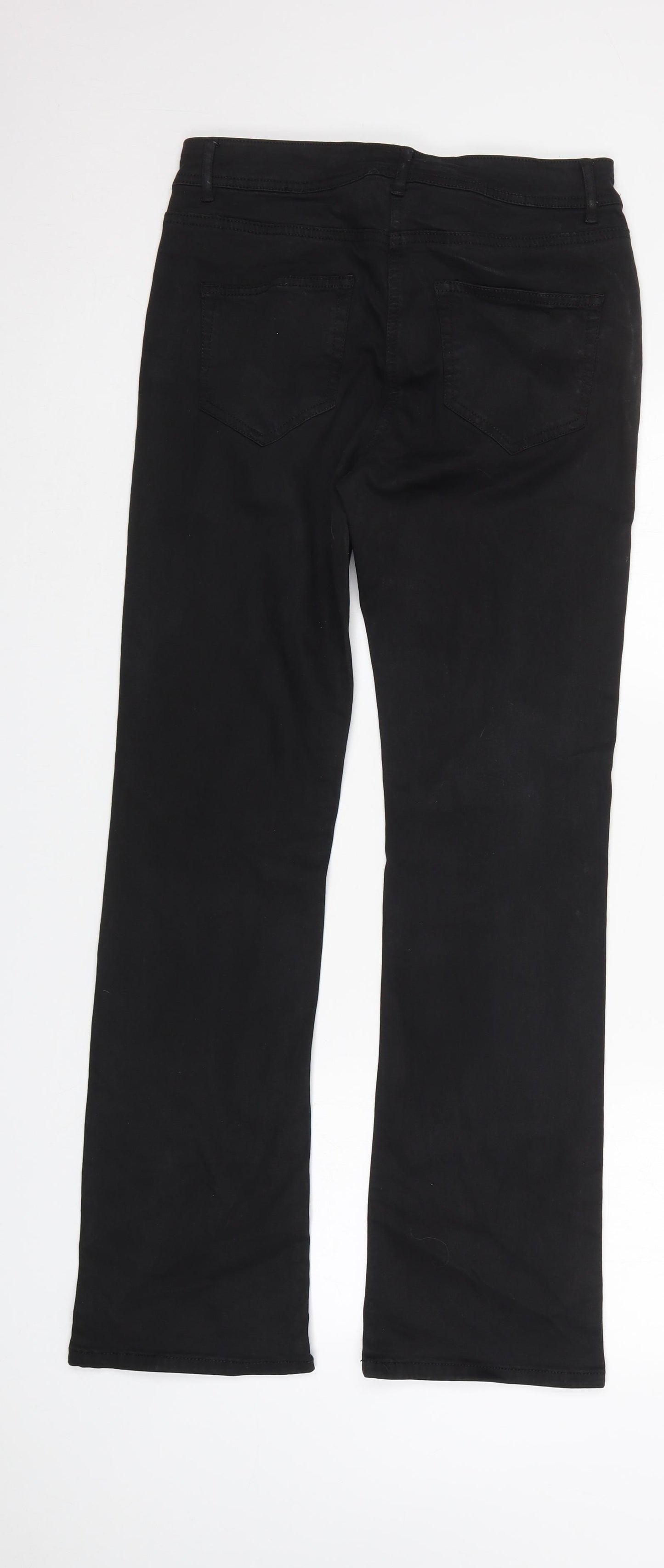 NEXT Womens Black   Bootcut Jeans Size 10 L30 in