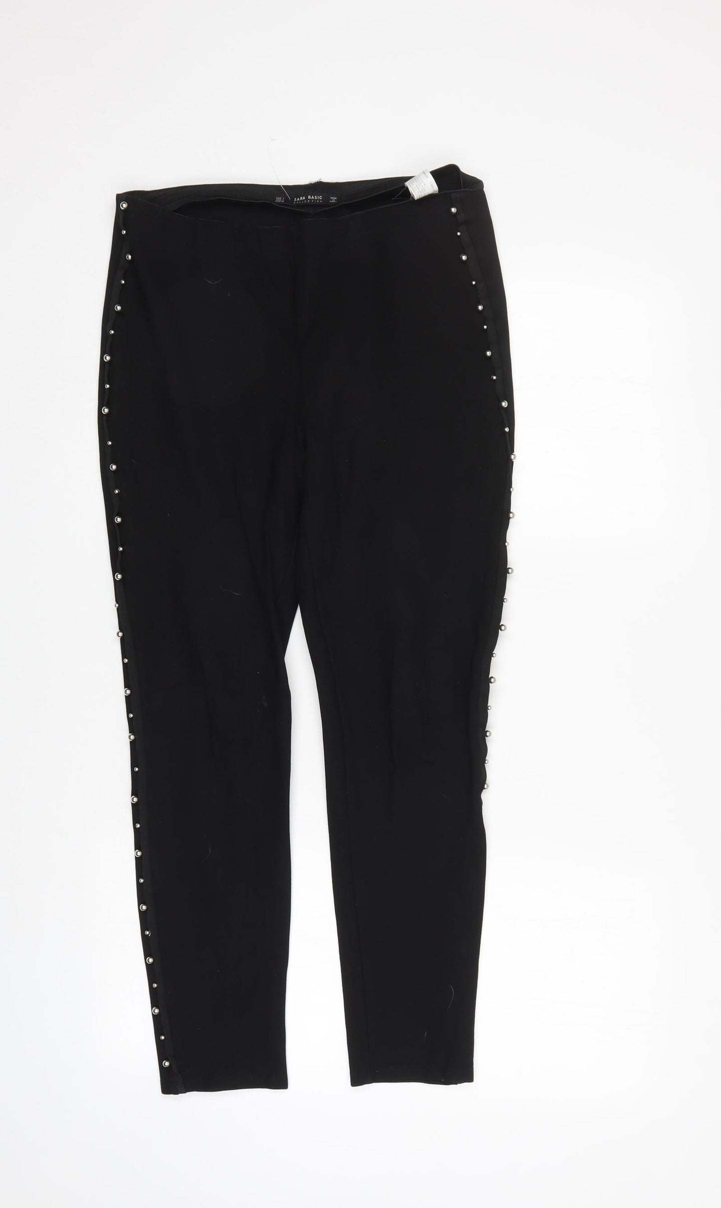 Zara Womens Black   Trousers  Size L L26 in