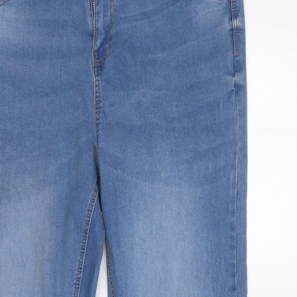 George Womens Blue   Bootcut Jeans Size 16 L27 in