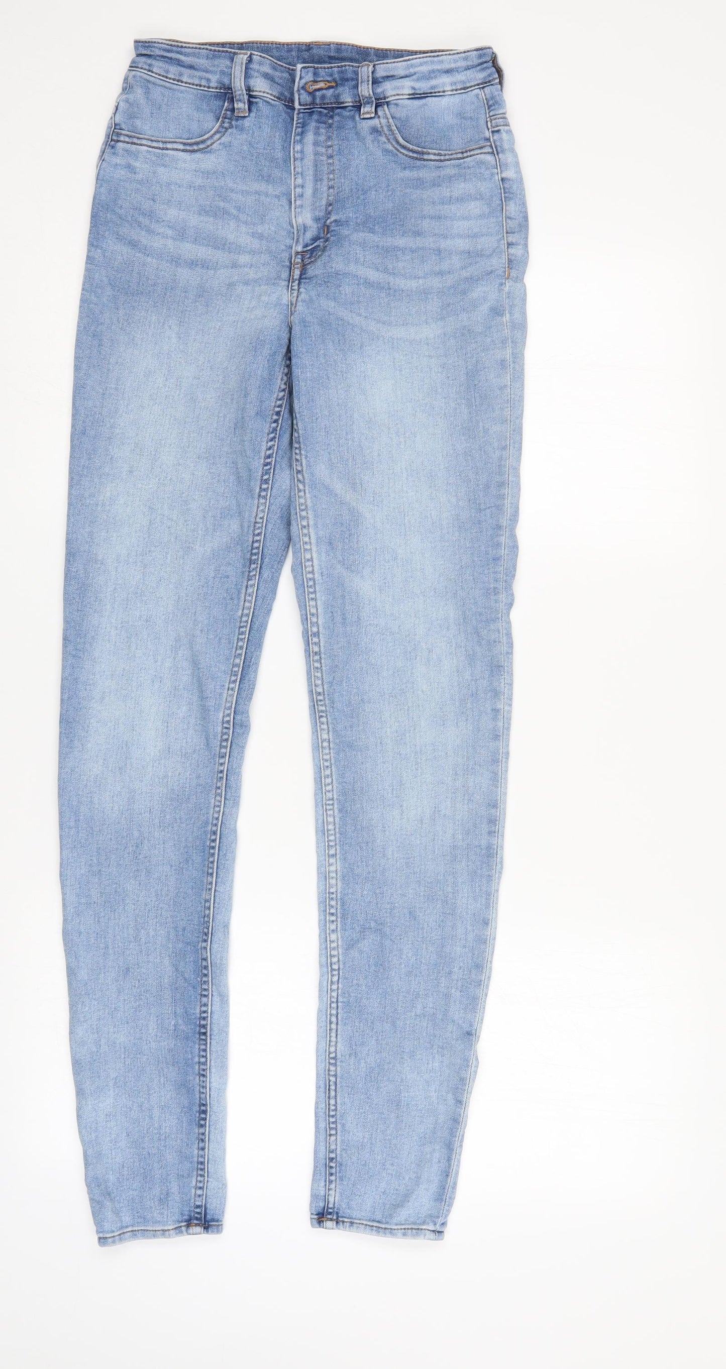 Preworn Womens Blue   Tapered Jeans Size 8 L30 in