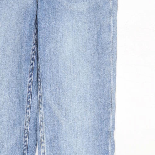 Preworn Womens Blue   Tapered Jeans Size 8 L30 in