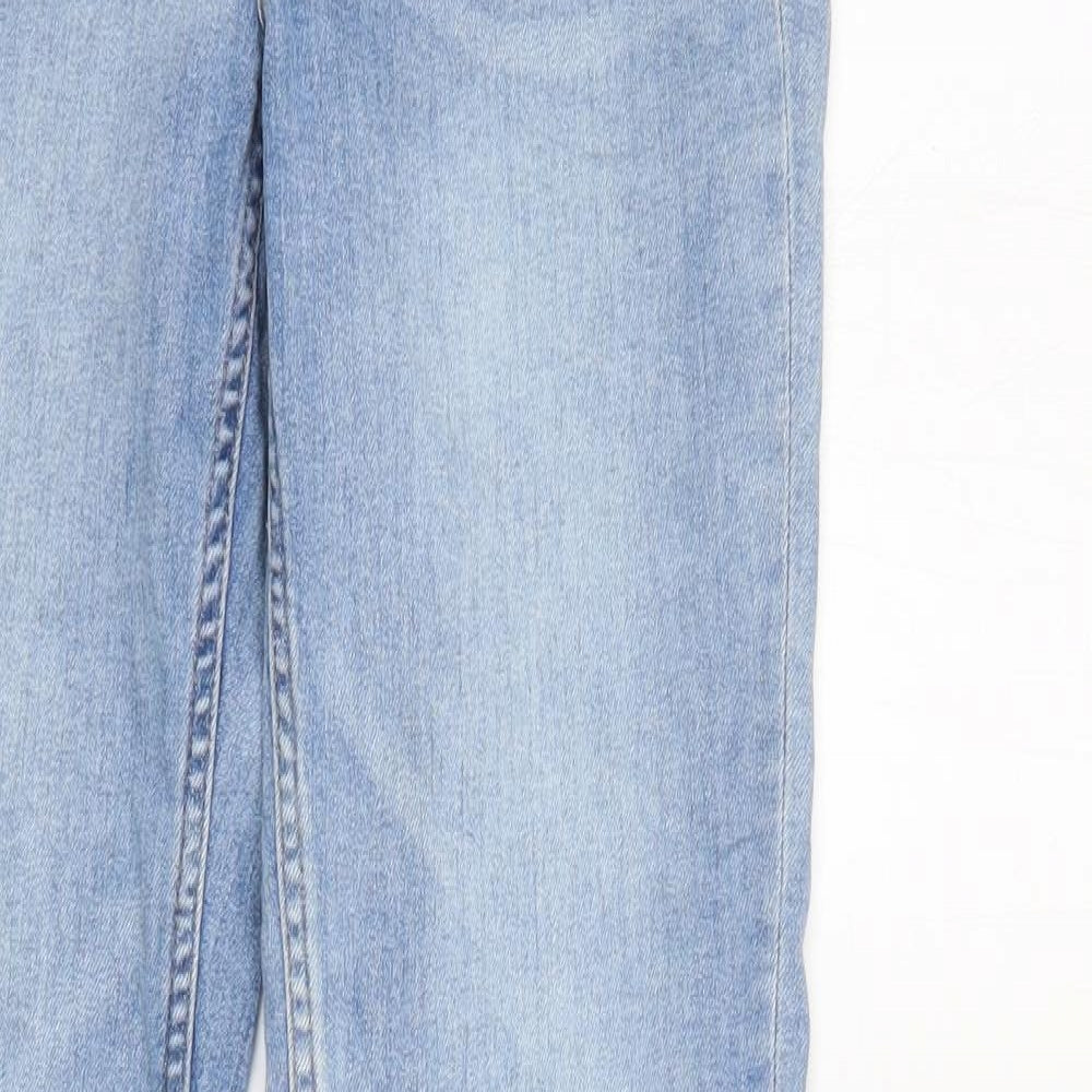 Preworn Womens Blue   Tapered Jeans Size 8 L30 in