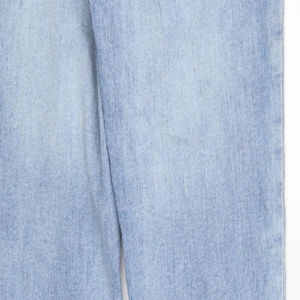 Preworn Womens Blue   Tapered Jeans Size 8 L30 in