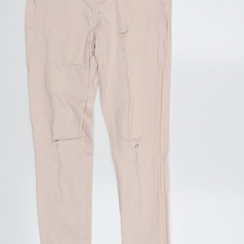 Denim & Co. Girls Pink   Tapered Jeans Size 12-13 Years