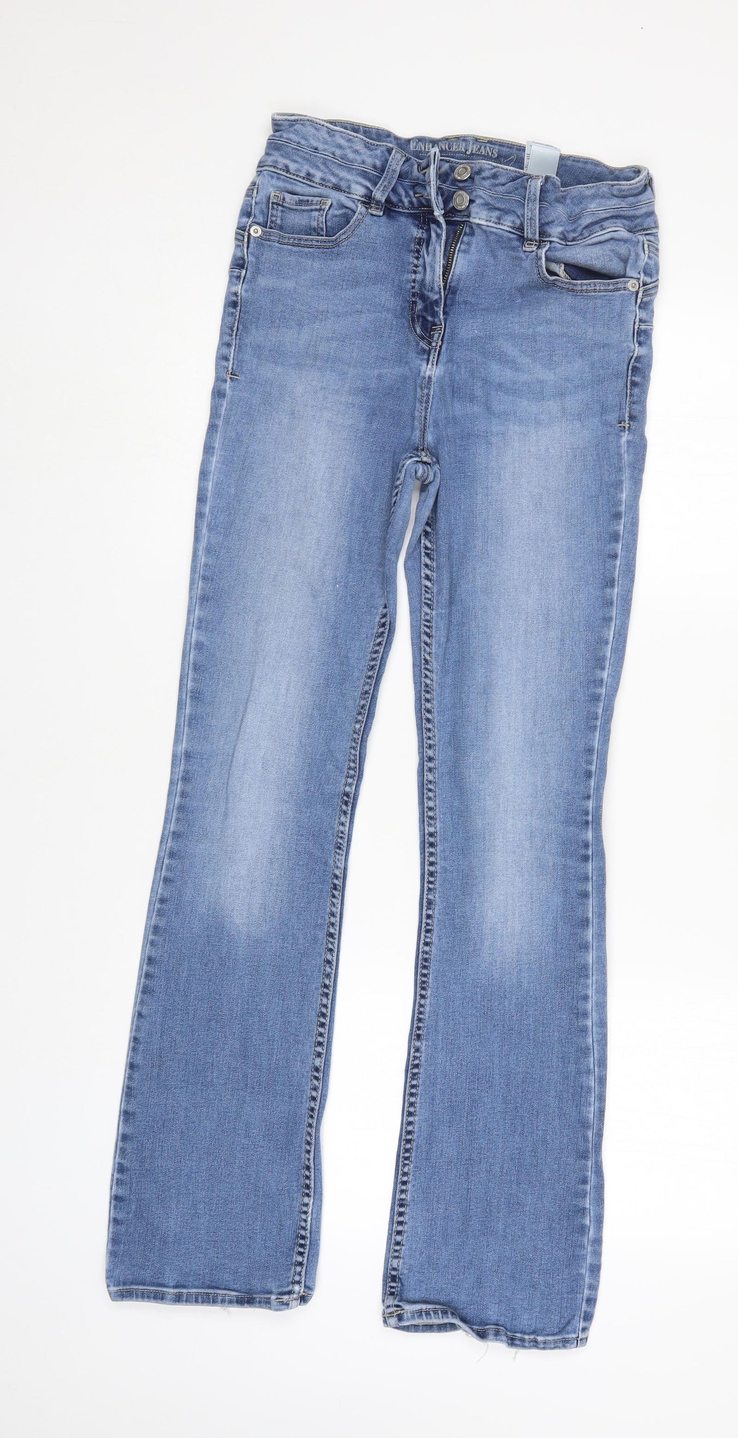 NEXT Womens Blue   Straight Jeans Size 10 L30 in