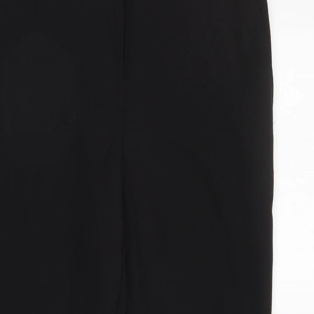 Nutmeg Womens Black   Trousers  Size 12 L28 in