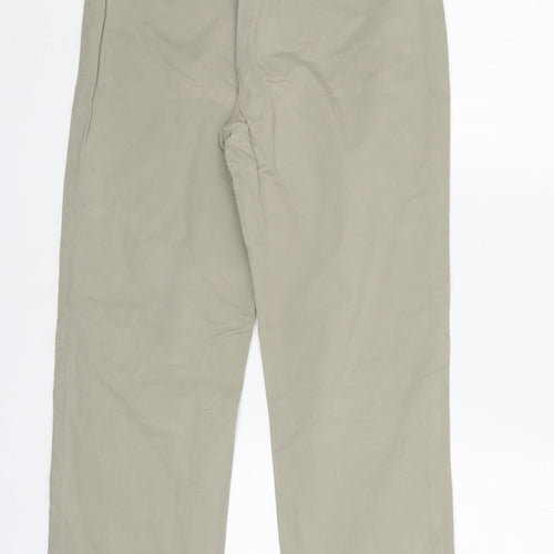 George Womens Ivory   Chino Trousers Size 12 L25 in
