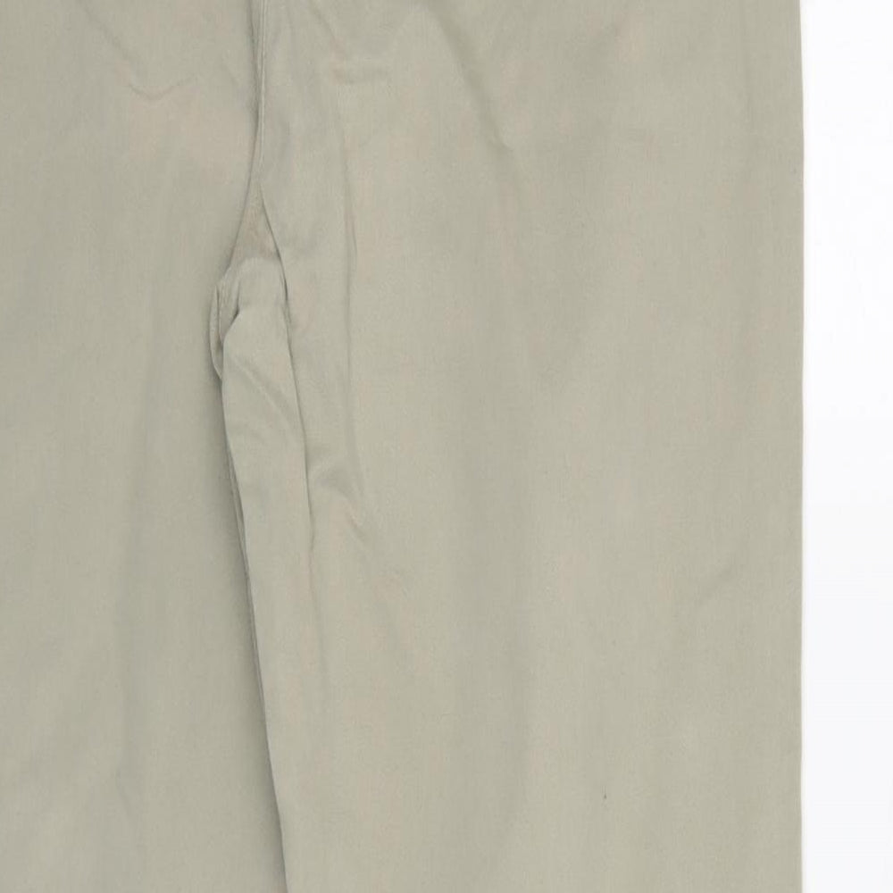 George Womens Ivory   Chino Trousers Size 12 L25 in