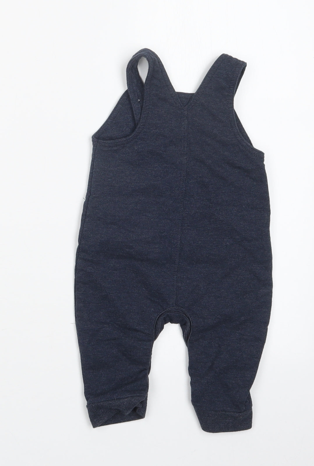 George Boys Blue   Dungaree Outfit/Set Size 3-6 Months