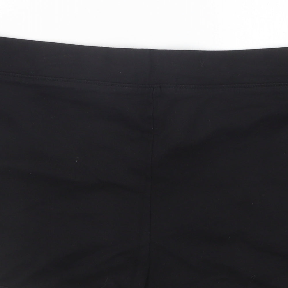 Papaya Womens Black   Hot Pants Shorts Size 12