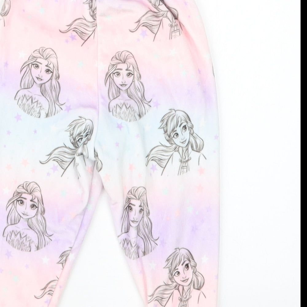 George Girls Purple Geometric  Capri Pyjama Pants Size 12-18 Months  - Frozen