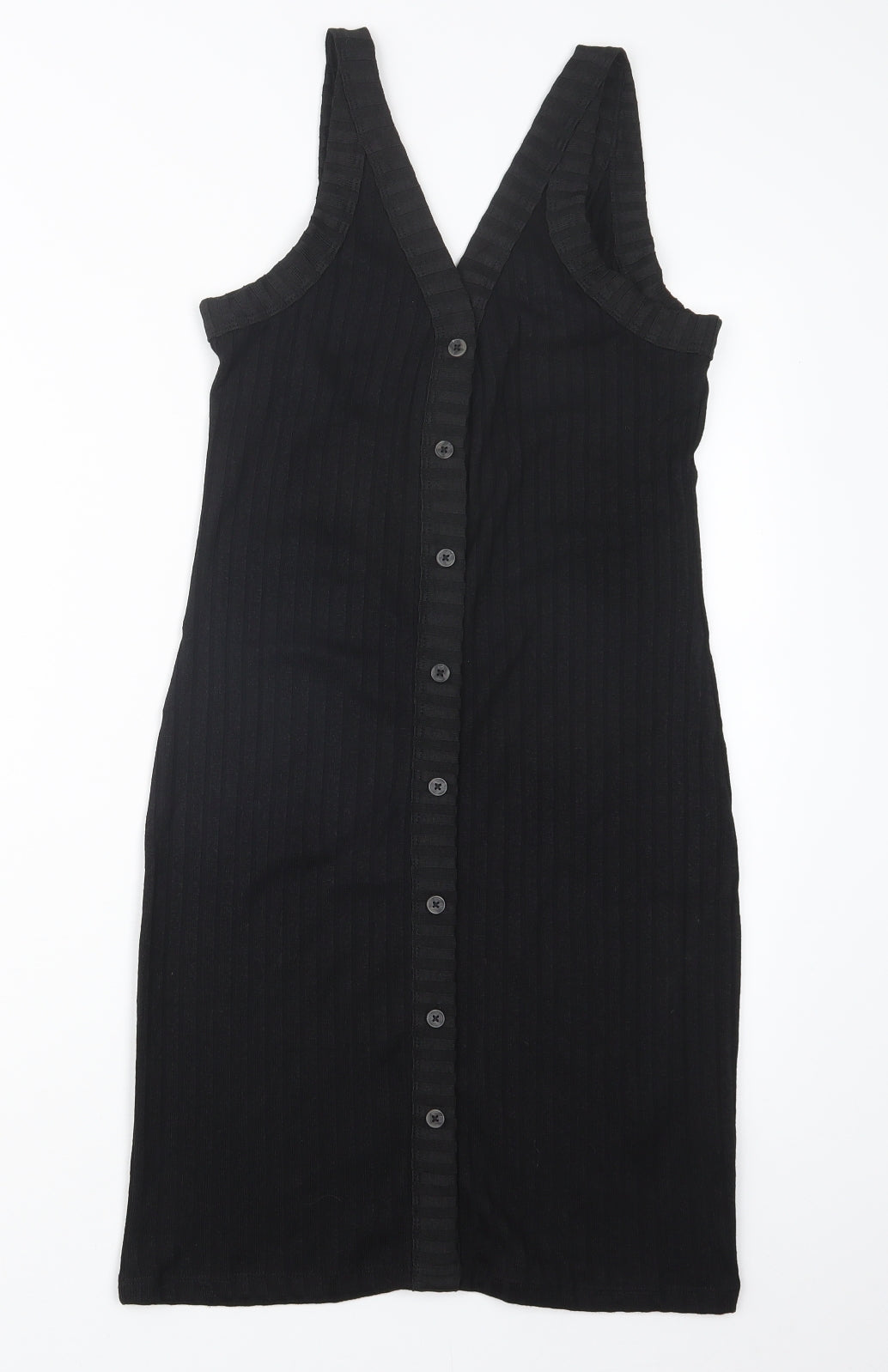 H&M Womens Black   T-Shirt Dress  Size S