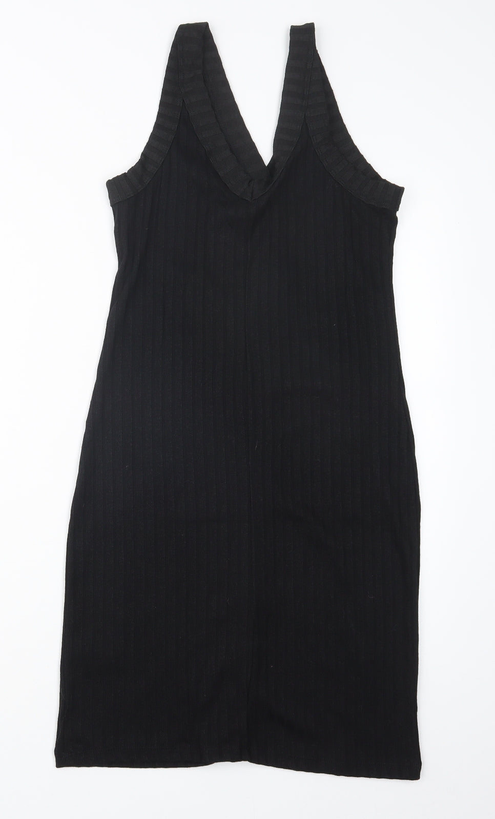 H&M Womens Black   T-Shirt Dress  Size S