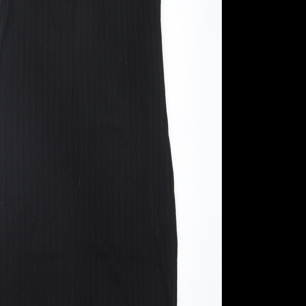H&M Womens Black   T-Shirt Dress  Size S