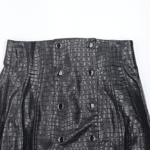 Zara Womens Black   Straight & Pencil Skirt Size S