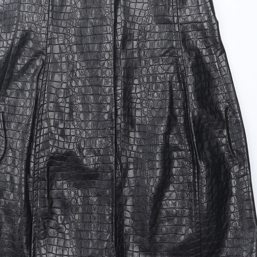 Zara Womens Black   Straight & Pencil Skirt Size S