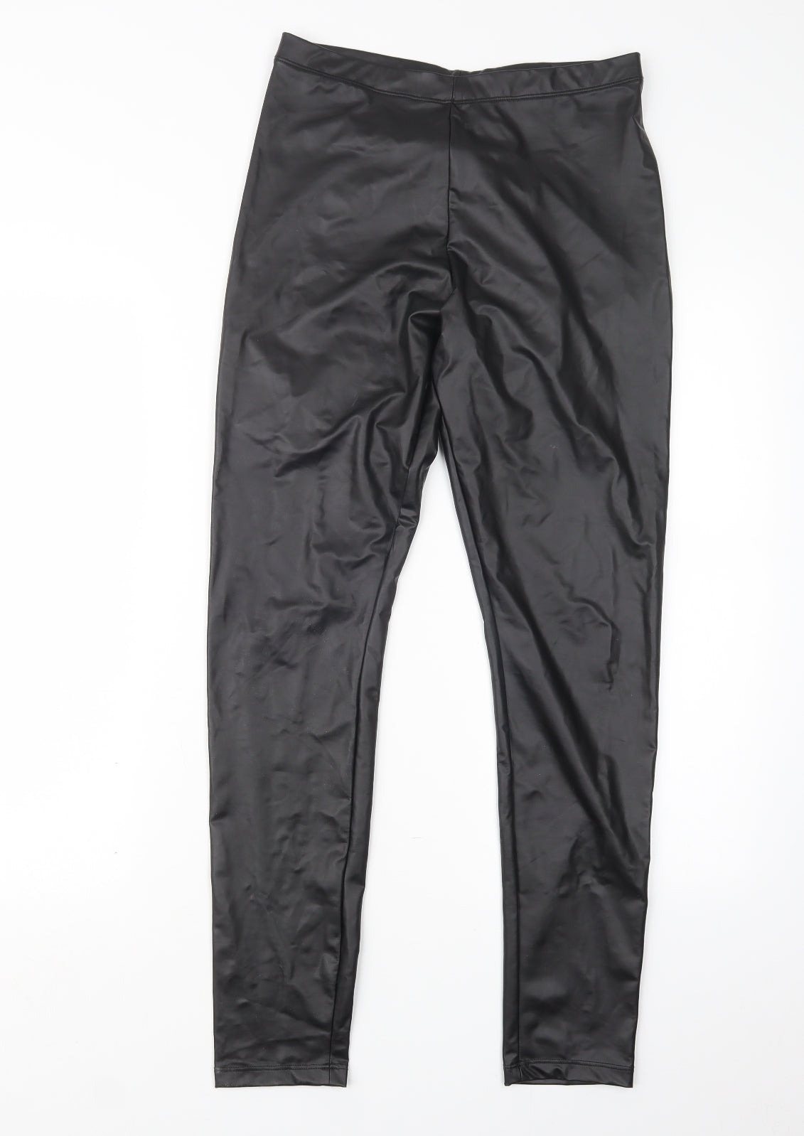 H&M Womens Black   Trousers  Size S L29.5 in