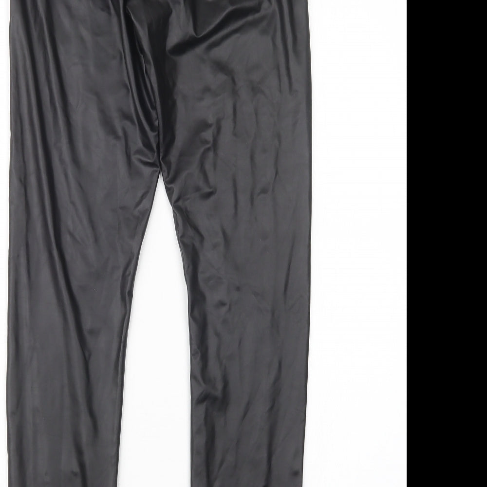 H&M Womens Black   Trousers  Size S L29.5 in