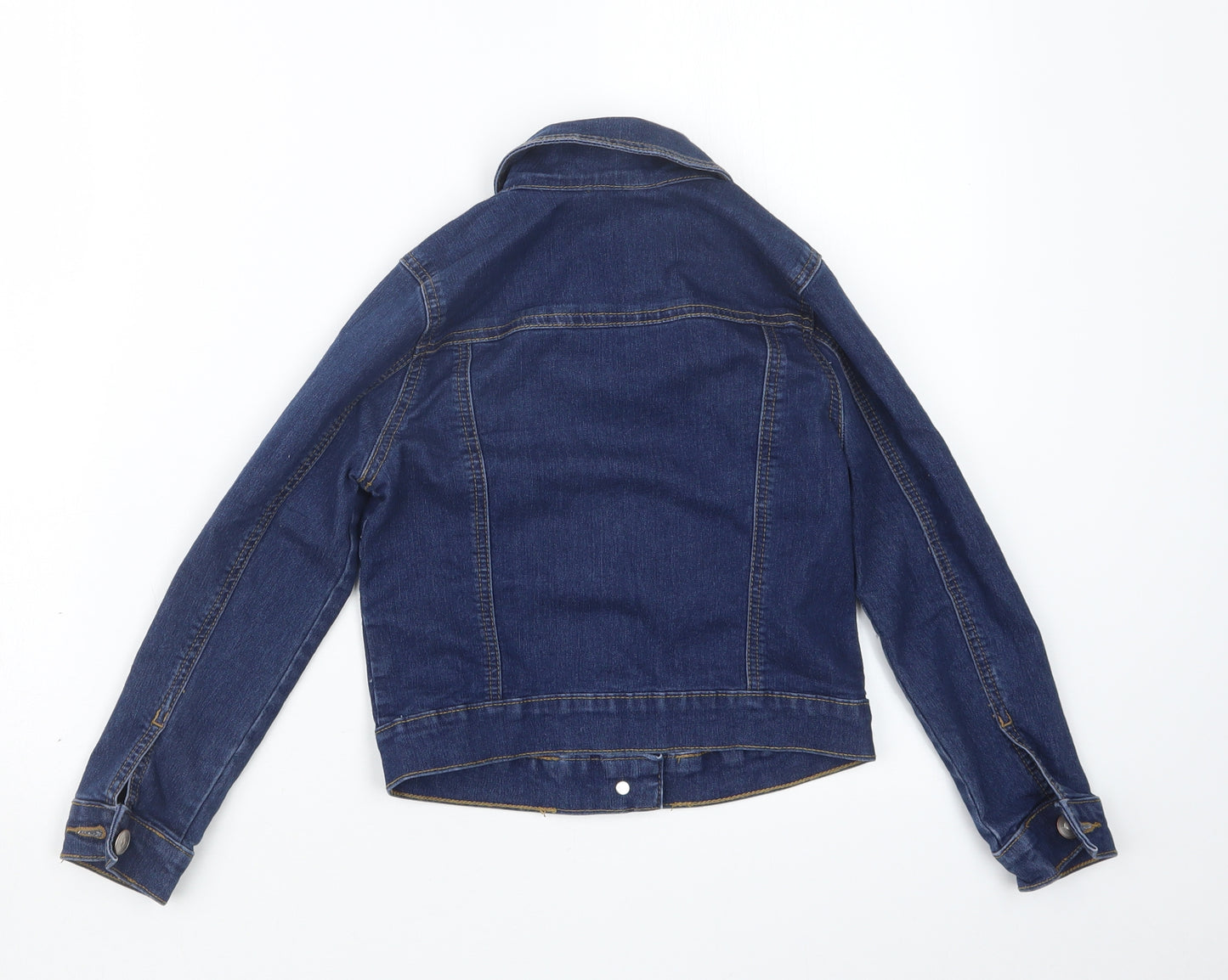 George Girls Blue  Denim Jacket  Size 7-8 Years