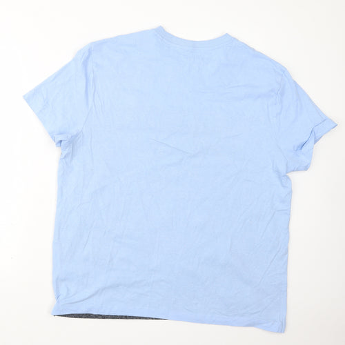 Primark Mens Blue    T-Shirt Size XL