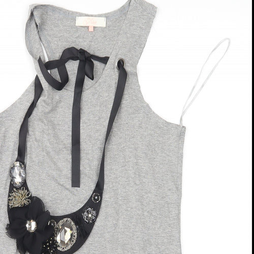 Miso Womens Grey   Basic Tank Size 10