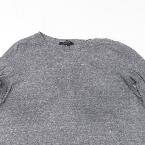 FOREVER 21 Womens Blue   Basic T-Shirt Size XL