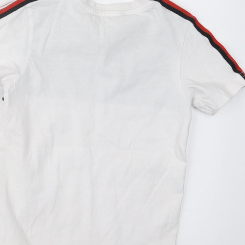George Boys White   Basic T-Shirt Size 4-5 Years