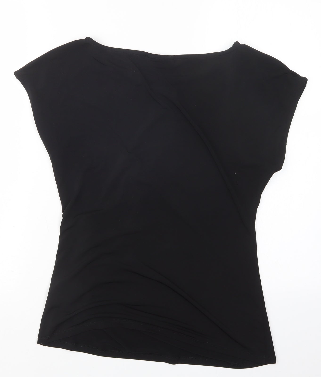 Wallis Womens Black   Basic T-Shirt Size 12